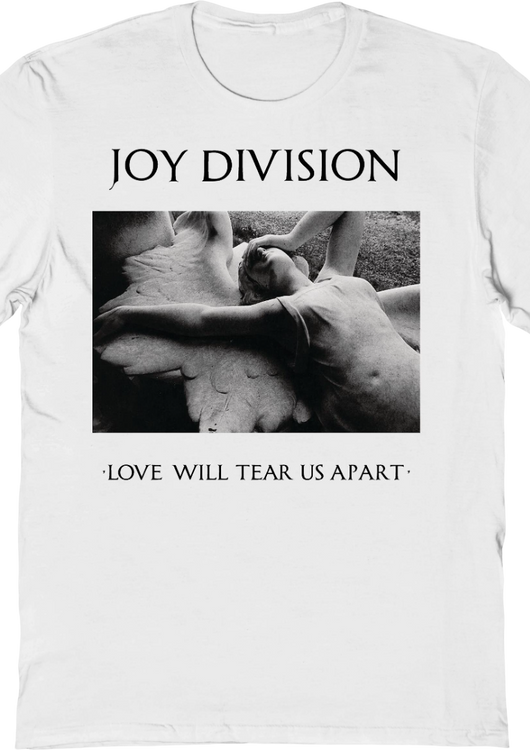Vintage Love Will Tear Us Apart Joy Division T-Shirt - main product image