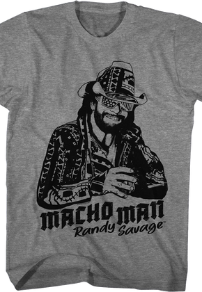 Vintage Madness Macho Man Randy Savage T-Shirt