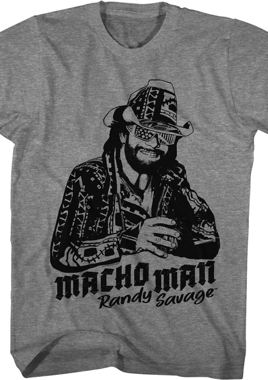 Vintage Madness Macho Man Randy Savage T-Shirt - main product image