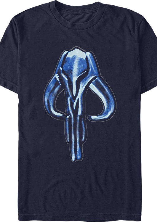 Vintage Mandalorian Symbol Star Wars T-Shirt - main product image
