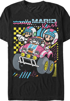 Vintage Mario Kart Nintendo T-Shirt