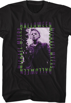 Vintage Michael Myers Photo Halloween T-Shirt