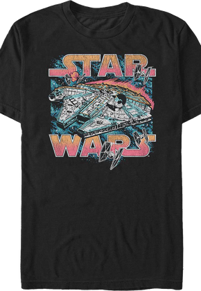 Vintage Millennium Falcon Star Wars T-Shirt