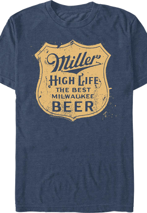 Vintage Best Milwaukee Beer Miller High Life T-Shirt