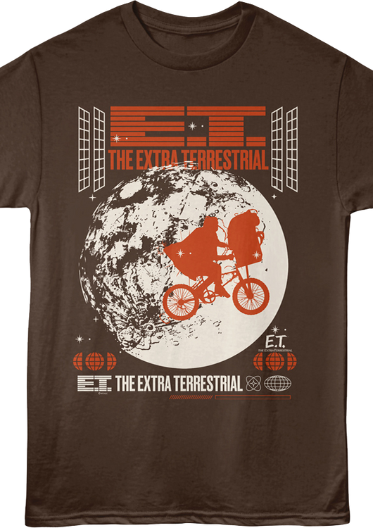 Vintage Moon Silhouettes E.T. The Extra-Terrestrial T-Shirt - main product image
