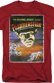 Vintage Movie Poster Frankenstein T-Shirt
