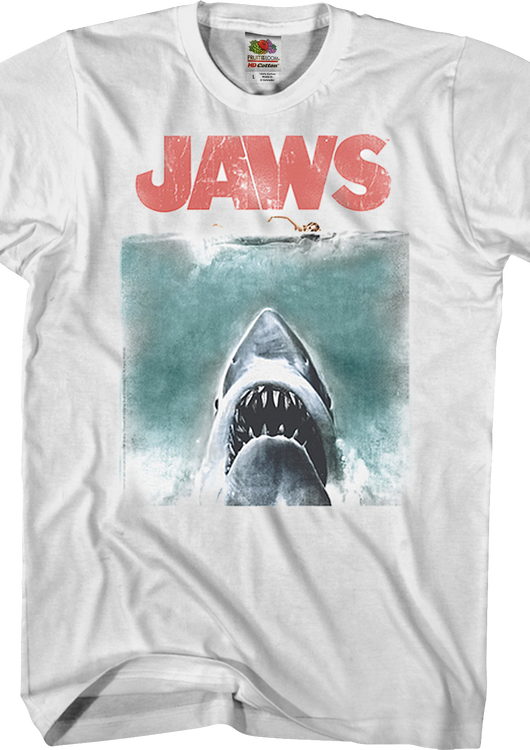 Vintage Movie Poster Jaws Shirt - main product image