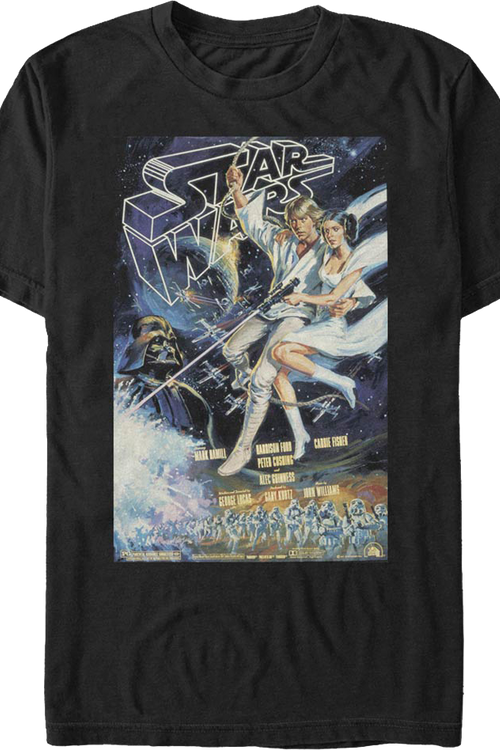 Vintage Movie Poster Star Wars T-Shirtmain product image