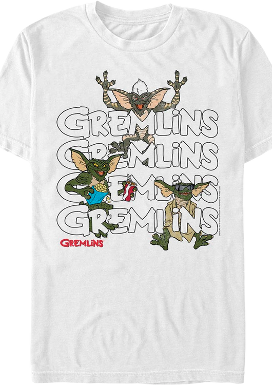 Vintage Movie Theater Gremlins T-Shirt - main product image