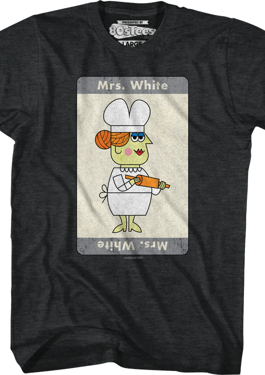 Vintage Mrs. White Clue T-Shirt - main product image