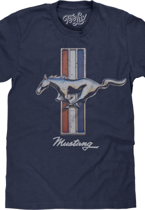 Vintage Mustang Logo Ford T-Shirt