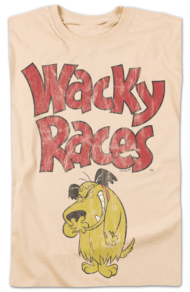 3stylershop Women's T-Shirt Muttley 3 - le Wacky Races - White, XL 3stylershop Women's T-Shirt Muttley 3 - le Wacky Races - White, XL