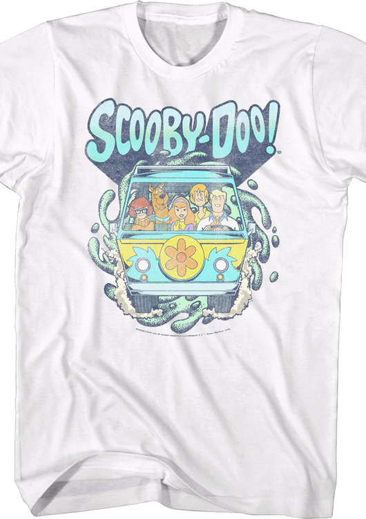 Vintage Mystery Machine Scooby-Doo T-Shirt - main product image