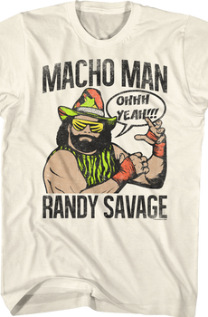 Vintage Ohhh Yeah Macho Man Randy Savage T-Shirt