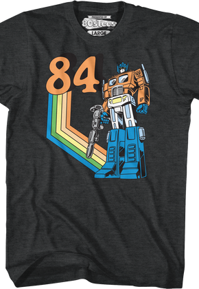 Vintage Optimus Prime 84 Transformers T-Shirt