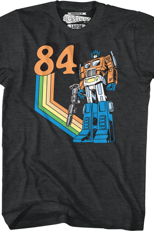 Vintage Optimus Prime 84 Transformers T-Shirt - main product image