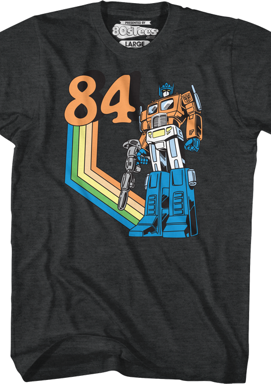 Vintage Optimus Prime 84 Transformers T-Shirt - main product image