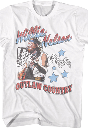 Vintage Outlaw Country Willie Nelson T-Shirt