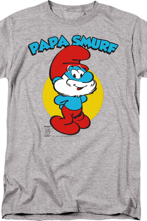 Vintage Papa Smurf T-Shirtmain product image