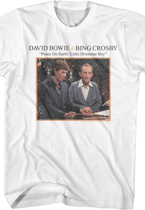 Peace On Earth/Little Drummer Boy David Bowie & Bing Crosby Shirt