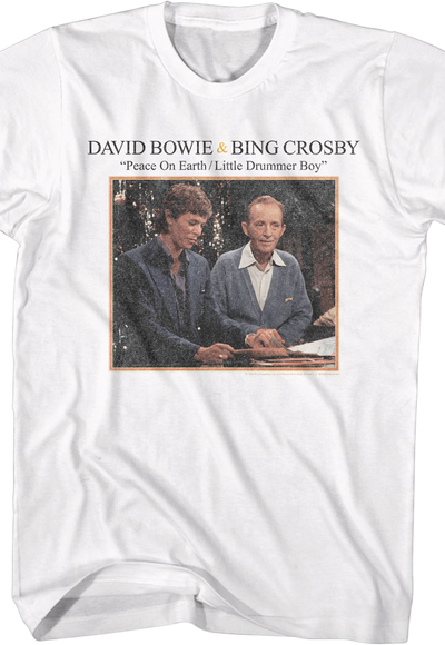 Peace On Earth/Little Drummer Boy David Bowie & Bing Crosby Shirt
