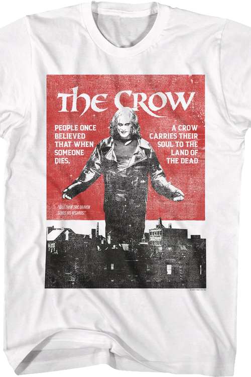 Vintage People Once Believed Poster The Crow T-Shirtmain product image