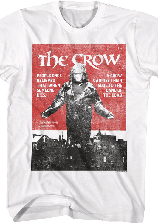 Vintage People Once Believed Poster The Crow T-Shirt - main product image