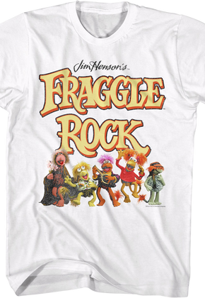 Vintage Photo And Logo Fraggle Rock T-Shirt