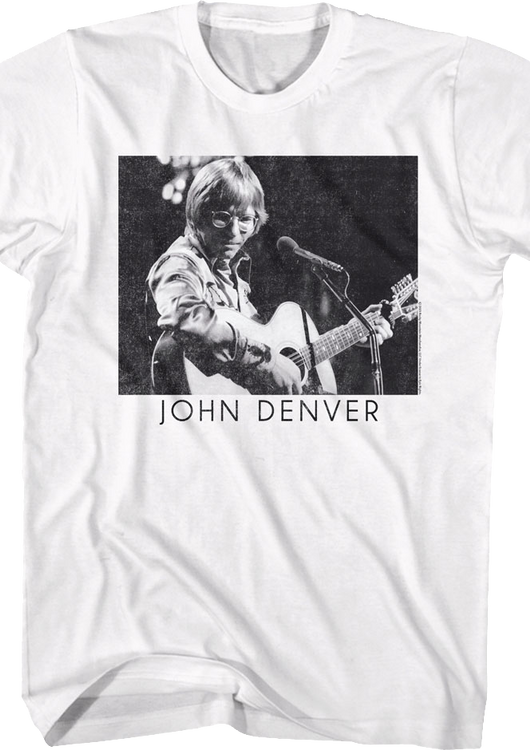 Vintage Photo John Denver T-Shirt - main product image