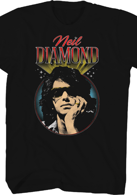 Vintage Photo Neil Diamond T-Shirt - main product image