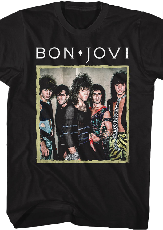 Vintage Photograph Bon Jovi T-Shirt - main product image