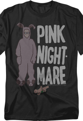 Vintage Pink Nightmare Christmas Story T-Shirt