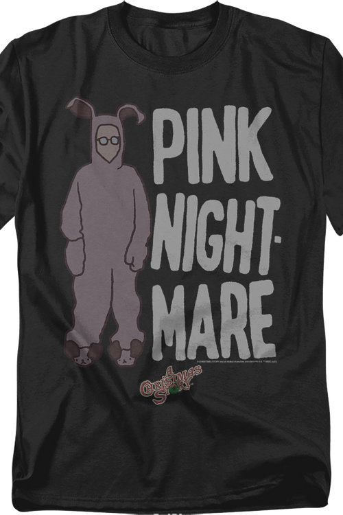 Vintage Pink Nightmare Christmas Story T-Shirtmain product image
