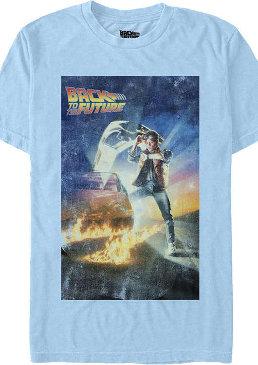 Vintage Poster Back To The Future T-Shirt - main product image