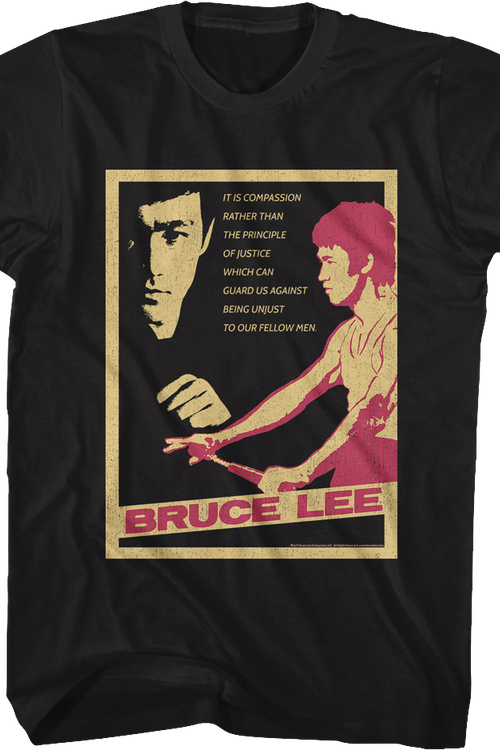 Vintage Poster Bruce Lee T-Shirtmain product image