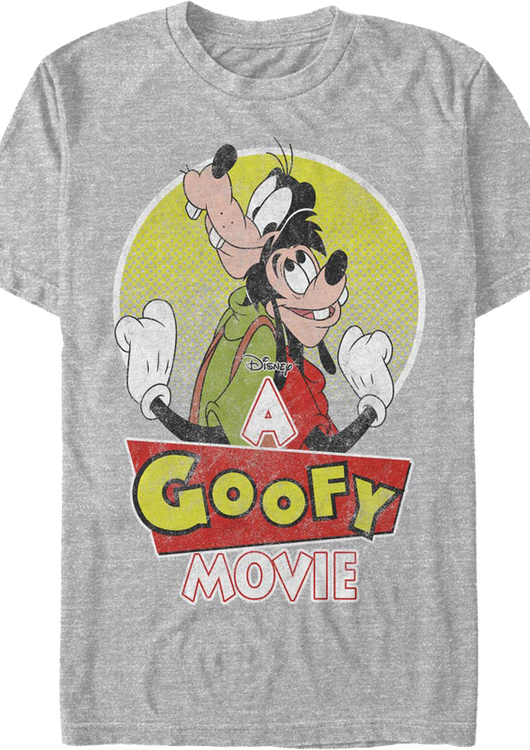 Vintage Poster Goofy Movie Disney T-Shirt - main product image