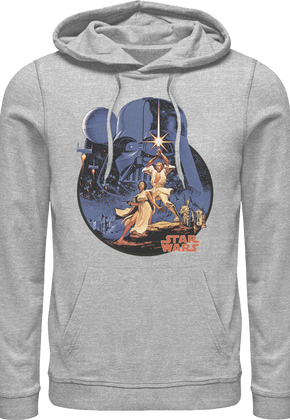 Vintage Poster Star Wars Hoodie