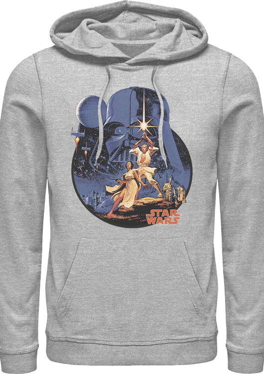 Vintage Poster Star Wars Hoodie - main product image