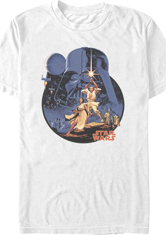 Vintage Poster Star Wars T-Shirt - main product image