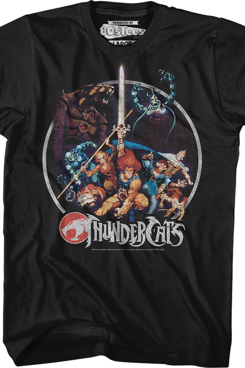 Vintage Poster ThunderCats T-Shirt - main product image