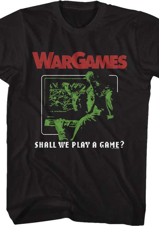 Vintage Poster WarGames T-Shirt - main product image