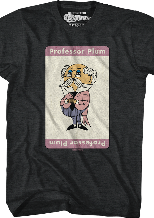 Vintage Professor Plum Clue T-Shirt - main product image