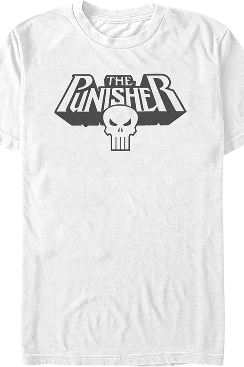 Vintage Punisher Logo Marvel Comics T-Shirtmain product image