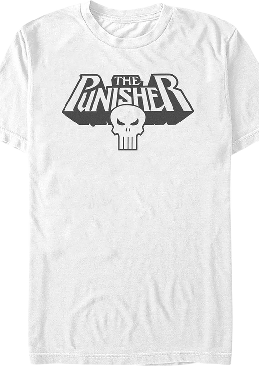 Vintage Punisher Logo Marvel Comics T-Shirt - main product image