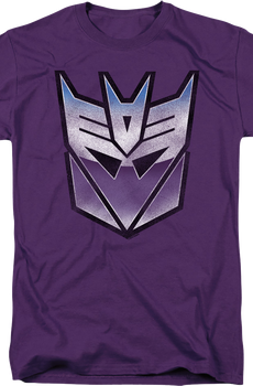Vintage Purple Decepticons Logo Transformers T-Shirt