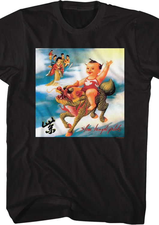 Vintage Purple Stone Temple Pilots T-Shirt - main product image