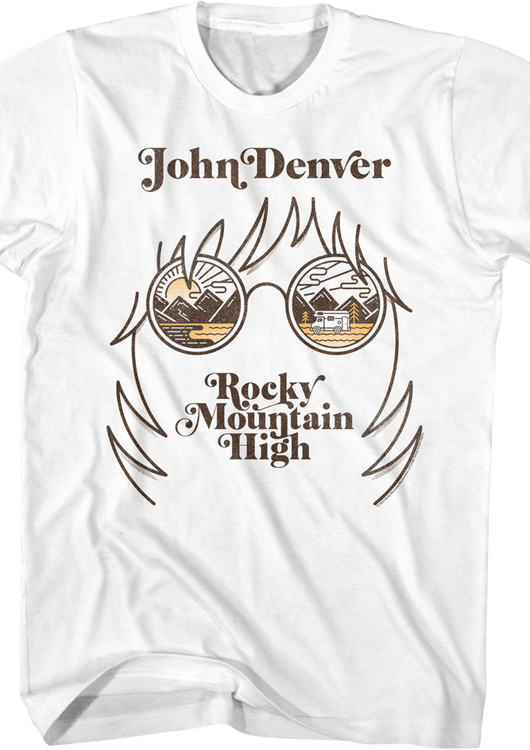 Vintage Rocky Mountain High John Denver T-Shirt - main product image