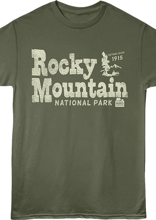 Vintage Established 1915 Rocky Mountain National Park T-Shirt - main product image