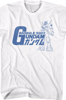 Vintage RX-78-2 Sketch Gundam T-Shirt