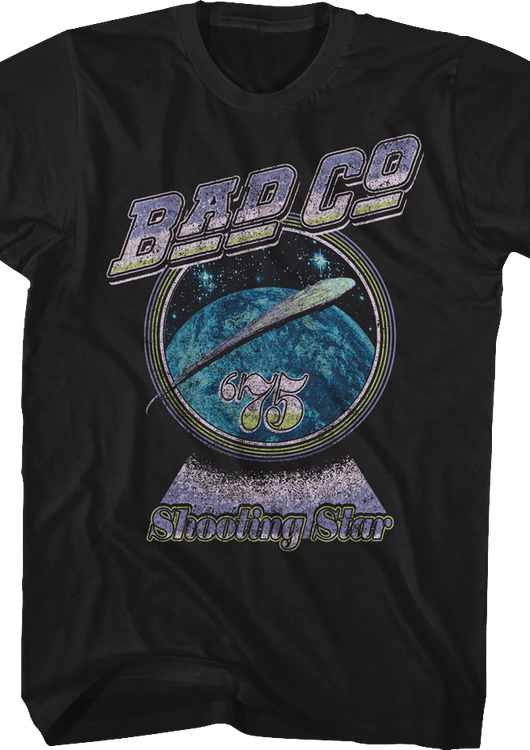 Vintage Shooting Star '75 Bad Company T-Shirt - main product image